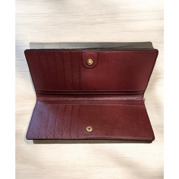 Coach C3440 Crossgrain Slim Wallet - Picture 4 of 5